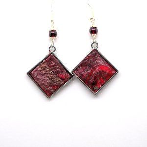 Blood Diamond Earrings